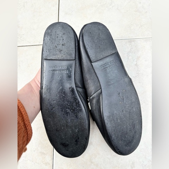 Newbark white and black loafers calf hair leather size 7 - Picture 5 of 7